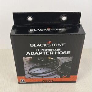 Blackstone 3ft Rubber Propane Chain Adapter Hose NO Regulator NEW
